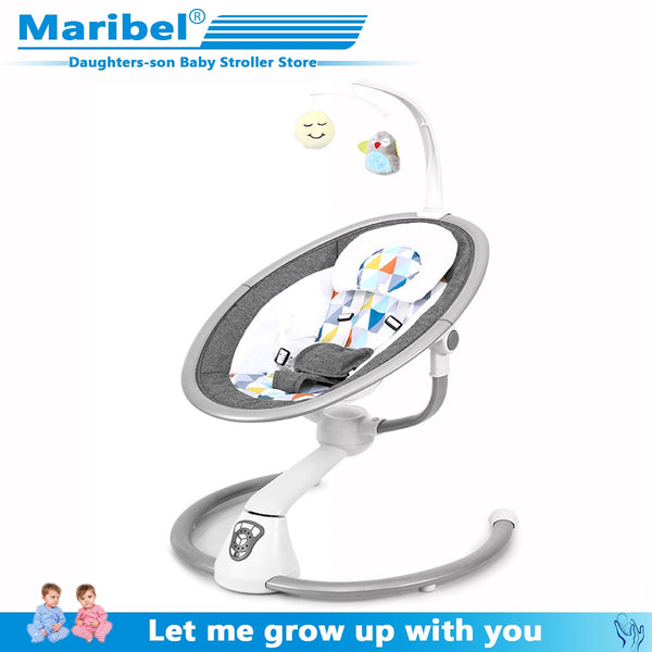 safety baby rocking chair 0-3 baby Electric cradle rocking chair soothing the baby's artifact sleeps newborn sleeping free shipp