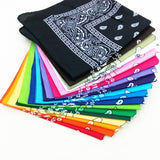 Unisex Men Women Cotton Bandana Hairband Cowboy Mens Biker Sports Headwear Wrist Hairwrap Double Sided Head Wrap Scarf Paisley - THE PLACE TO BE !!