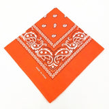Unisex Men Women Cotton Bandana Hairband Cowboy Mens Biker Sports Headwear Wrist Hairwrap Double Sided Head Wrap Scarf Paisley - THE PLACE TO BE !!