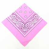 Unisex Men Women Cotton Bandana Hairband Cowboy Mens Biker Sports Headwear Wrist Hairwrap Double Sided Head Wrap Scarf Paisley - THE PLACE TO BE !!