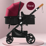 belecoo baby stroller High landscape 2 in 1 baby car two way baby stroller folding portable trolley - THE PLACE TO BE !!