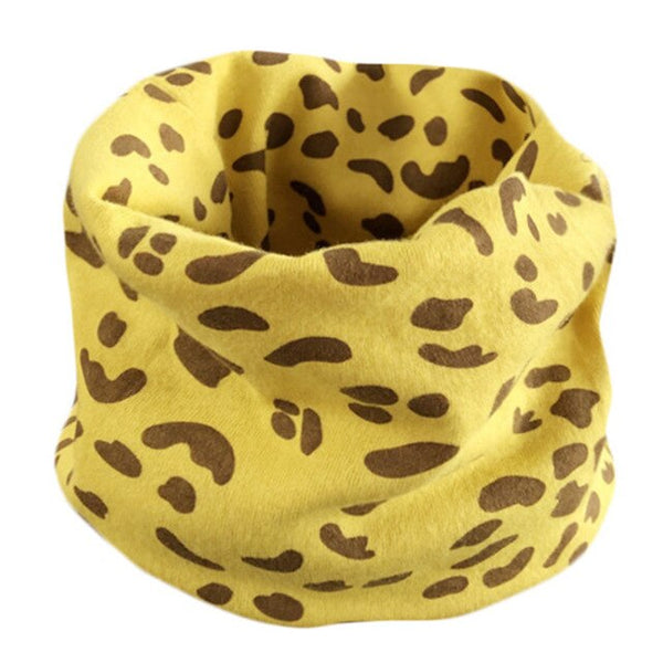Spring Autumn Children's Cotton Scarf Baby Kids Scarf Winter Boys Girls Cartoon Scarves Child Collar O Ring Magic Neckerchief