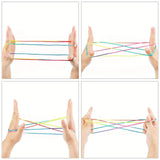 Kids Rainbow Colour Fumble Finger Thread Rope String Game Developmental Toy  Puzzle Educational Game for Children Kids - THE PLACE TO BE !!
