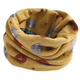 Spring Autumn Winter Children Cotton Scarf For 0-10 Years Old Kids Boy Girl Neck Collar Baby Cartoon Scarves Fashion Warm Collar - THE PLACE TO BE !!