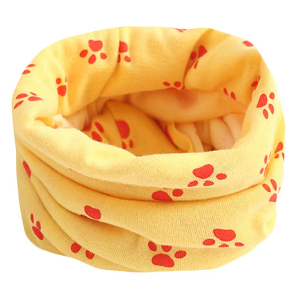 Spring Autumn Winter Children Cotton Scarf For 0-10 Years Old Kids Boy Girl Neck Collar Baby Cartoon Scarves Fashion Warm Collar
