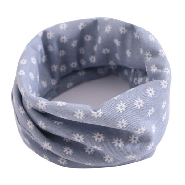 Spring Autumn Winter Children Cotton Scarf For 0-10 Years Old Kids Boy Girl Neck Collar Baby Cartoon Scarves Fashion Warm Collar
