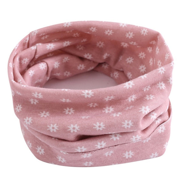 Spring Autumn Winter Children Cotton Scarf For 0-10 Years Old Kids Boy Girl Neck Collar Baby Cartoon Scarves Fashion Warm Collar