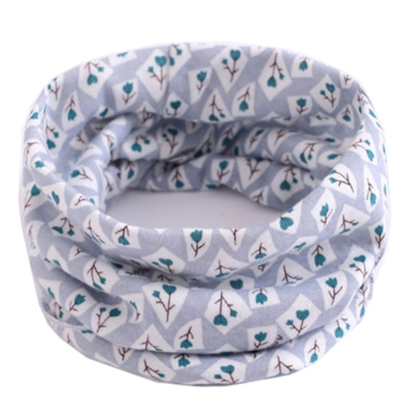 Spring Autumn Winter Children Cotton Scarf For 0-10 Years Old Kids Boy Girl Neck Collar Baby Cartoon Scarves Fashion Warm Collar