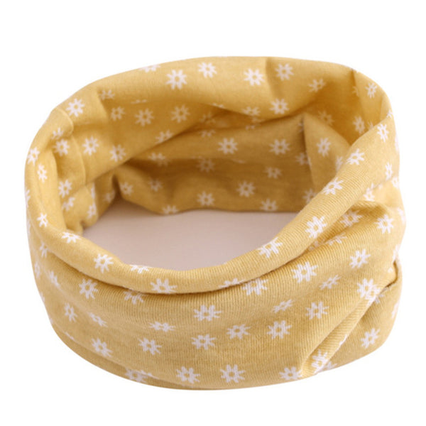 Spring Autumn Winter Children Cotton Scarf For 0-10 Years Old Kids Boy Girl Neck Collar Baby Cartoon Scarves Fashion Warm Collar