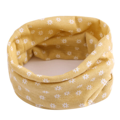 Spring Autumn Winter Children Cotton Scarf For 0-10 Years Old Kids Boy Girl Neck Collar Baby Cartoon Scarves Fashion Warm Collar