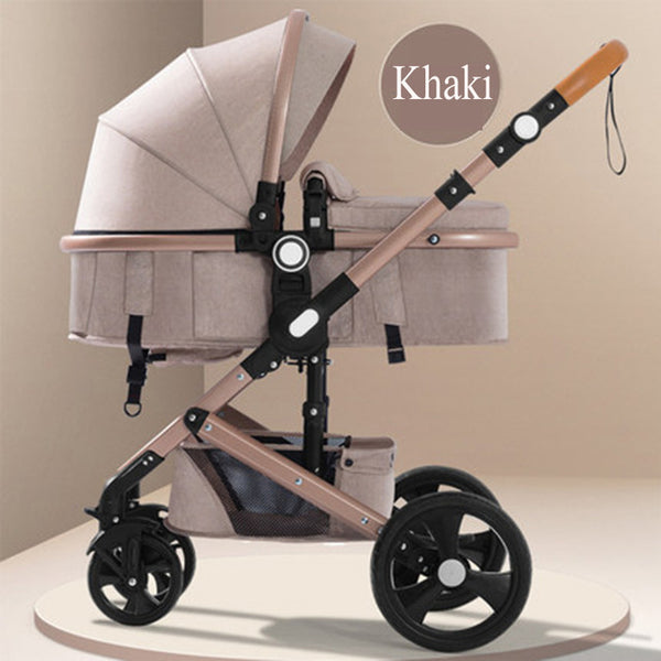 belecoo baby stroller High landscape 2 in 1 baby car two way baby stroller folding portable trolley