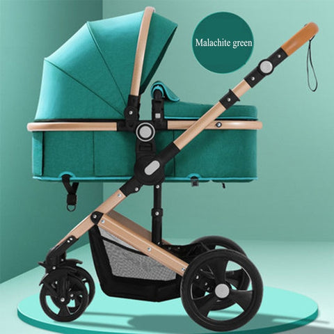 belecoo baby stroller High landscape 2 in 1 baby car two way baby stroller folding portable trolley