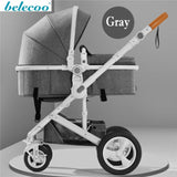 belecoo baby stroller High landscape 2 in 1 baby car two way baby stroller folding portable trolley - THE PLACE TO BE !!