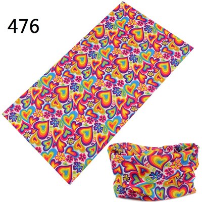 Skull Design Series Scarf Variety Tube Half Face Mask Halloween Headband Bandana Headwear Bicycle Head Scarf Snowboard Headscarf