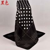 Large Hijab Scarf For Women Flower Print Silk Satin Head Scarfs Female 90*90cm Fashion Kerchief Square Shawl Scarves For Ladies - THE PLACE TO BE !!