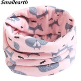 Spring Autumn Winter Children Cotton Scarf For 0-10 Years Old Kids Boy Girl Neck Collar Baby Cartoon Scarves Fashion Warm Collar - THE PLACE TO BE !!