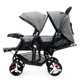 Baby Twin Stroller Front and Rear Seat Flat Lie Double Stroller Portable Folding Baby Stroller 2 In 1 Newborn Twins Baby Cart - THE PLACE TO BE !!