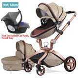 Baby Stroller 3 in 1,Hot Mom travel system High Land-scape stroller with bassinet in 2019 Folding Carriage for Newborns baby,F22 - THE PLACE TO BE !!