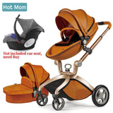 Baby Stroller 3 in 1,Hot Mom travel system High Land-scape stroller with bassinet in 2019 Folding Carriage for Newborns baby,F22 - THE PLACE TO BE !!