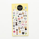 Mohamm cute diary korean Calendar decorative stickers scrapbooking japanese stationery School Supplies
