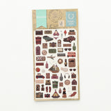 Mohamm cute diary korean Calendar decorative stickers scrapbooking japanese stationery School Supplies