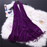 2019 winter scarves for women shawls warm wraps lady pashmina pure blanket cashmere scarf neck headband hijabs stoles foulard - THE PLACE TO BE !!