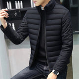 Bigsweety Winter Coat Men's Parkas Outerwear Casual Slim Stand Collar Zipper Parkas Men Cotton-Padded Jacekt Plus Size Coats - THE PLACE TO BE !!