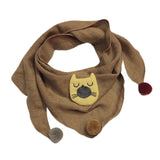 Spring Baby Girls Dot Plaid Triangle Scarves Autumn Winter Boys Girls Shawl Children Cotton Neck Collars Warm Kids Neckerchief - THE PLACE TO BE !!