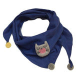 Spring Baby Girls Dot Plaid Triangle Scarves Autumn Winter Boys Girls Shawl Children Cotton Neck Collars Warm Kids Neckerchief - THE PLACE TO BE !!