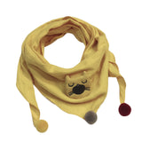 Spring Baby Girls Dot Plaid Triangle Scarves Autumn Winter Boys Girls Shawl Children Cotton Neck Collars Warm Kids Neckerchief - THE PLACE TO BE !!
