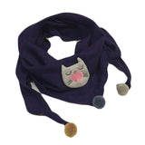 Spring Baby Girls Dot Plaid Triangle Scarves Autumn Winter Boys Girls Shawl Children Cotton Neck Collars Warm Kids Neckerchief - THE PLACE TO BE !!