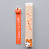 Lovely Cartoon Dog Cat Hamster Fox Ass Bookmarks Novelty Book Reading Item Creative Gift for Kids Children Stationery