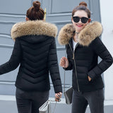 5XL Womens Parka Casual Big fur collar Outwear Autumn Winter Military Hooded Coat Winter Jacket Fur Coats Winter Jackets And 4XL - THE PLACE TO BE !!