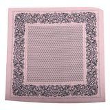 50*50cm Women's Scarf Fashion Spring Summer Striped Silk Square Scarves Girls Printed Handkerchief Chiffon Scarf Neck Accessory - THE PLACE TO BE !!