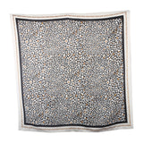 50*50cm Women's Scarf Fashion Spring Summer Striped Silk Square Scarves Girls Printed Handkerchief Chiffon Scarf Neck Accessory - THE PLACE TO BE !!