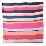 50*50cm Women's Scarf Fashion Spring Summer Striped Silk Square Scarves Girls Printed Handkerchief Chiffon Scarf Neck Accessory - THE PLACE TO BE !!