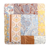 50*50cm Women's Scarf Fashion Spring Summer Striped Silk Square Scarves Girls Printed Handkerchief Chiffon Scarf Neck Accessory - THE PLACE TO BE !!