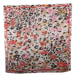 50*50cm Women's Scarf Fashion Spring Summer Striped Silk Square Scarves Girls Printed Handkerchief Chiffon Scarf Neck Accessory - THE PLACE TO BE !!