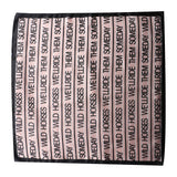 50*50cm Women's Scarf Fashion Spring Summer Striped Silk Square Scarves Girls Printed Handkerchief Chiffon Scarf Neck Accessory - THE PLACE TO BE !!