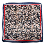 50*50cm Women's Scarf Fashion Spring Summer Striped Silk Square Scarves Girls Printed Handkerchief Chiffon Scarf Neck Accessory - THE PLACE TO BE !!