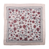 50*50cm Women's Scarf Fashion Spring Summer Striped Silk Square Scarves Girls Printed Handkerchief Chiffon Scarf Neck Accessory - THE PLACE TO BE !!