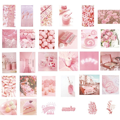 60 Pcs/lot Kawaii Stickers Vintage INS Photo Stickers for Srapbooking Decoration Bullet Journal Stationery Stickers Girls Gift