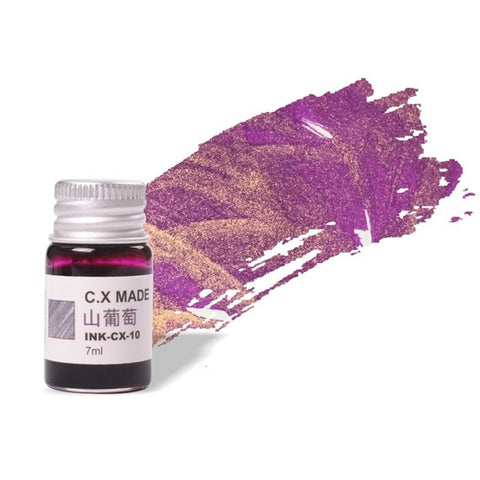 7/20ml Smooth Colorful Liquid Ink Bright Comics Ink Refill Without Fountain Pen Ink Pen Carbon Office School Stationary 03826