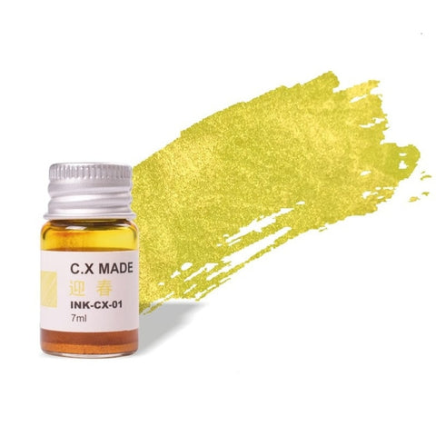 7/20ml Smooth Colorful Liquid Ink Bright Comics Ink Refill Without Fountain Pen Ink Pen Carbon Office School Stationary 03826