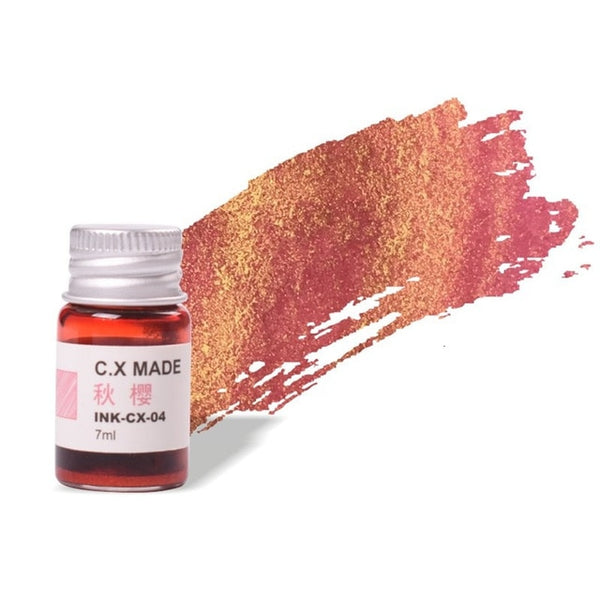 7/20ml Smooth Colorful Liquid Ink Bright Comics Ink Refill Without Fountain Pen Ink Pen Carbon Office School Stationary 03826