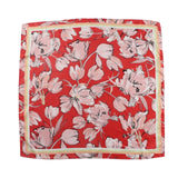 50*50cm Women's Scarf Fashion Spring Summer Striped Silk Square Scarves Girls Printed Handkerchief Chiffon Scarf Neck Accessory - THE PLACE TO BE !!