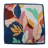 50*50cm Women's Scarf Fashion Spring Summer Striped Silk Square Scarves Girls Printed Handkerchief Chiffon Scarf Neck Accessory - THE PLACE TO BE !!