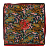 50*50cm Women's Scarf Fashion Spring Summer Striped Silk Square Scarves Girls Printed Handkerchief Chiffon Scarf Neck Accessory - THE PLACE TO BE !!