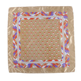 50*50cm Women's Scarf Fashion Spring Summer Striped Silk Square Scarves Girls Printed Handkerchief Chiffon Scarf Neck Accessory - THE PLACE TO BE !!