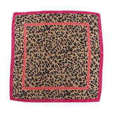 50*50cm Women's Scarf Fashion Spring Summer Striped Silk Square Scarves Girls Printed Handkerchief Chiffon Scarf Neck Accessory - THE PLACE TO BE !!